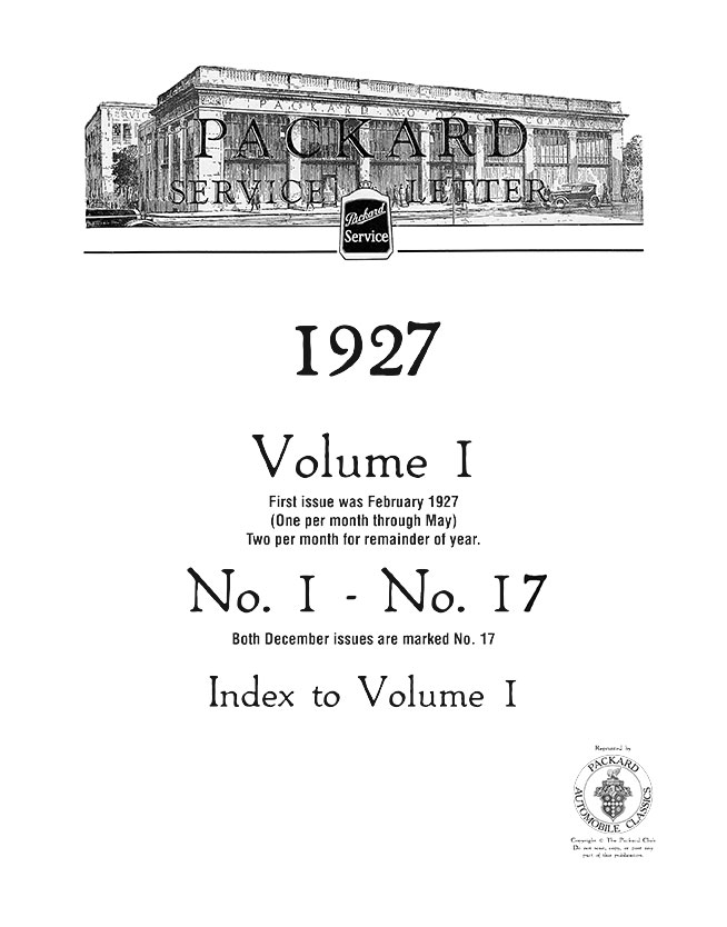 SL-27, Volume 1, Numbers 1-17, Full year plus Index to Vol. 1